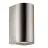 Nordlux Canto Maxi 2 Vägglampa Rostfritt Stål Up & Down | IP44 - Passande för 2x GU10