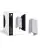 D'Lite Vägglampa Aurora Silver Up & Down 6.5W 500lm - 830-840 CCT | IP54