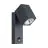Eglo Vägglampa Sakeda Aluminium Antracit 5W 600lm - 830 Varm Vit | IP44 - Rörelse- och Ljussensor